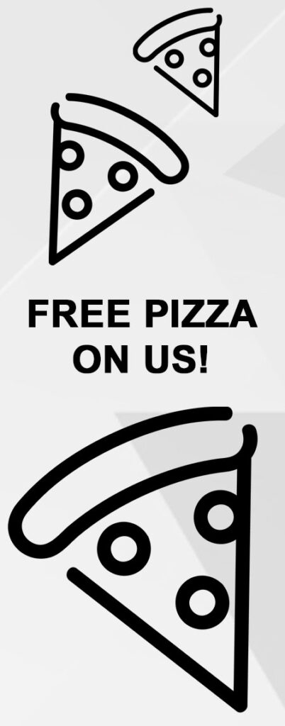 free pizza sidebar